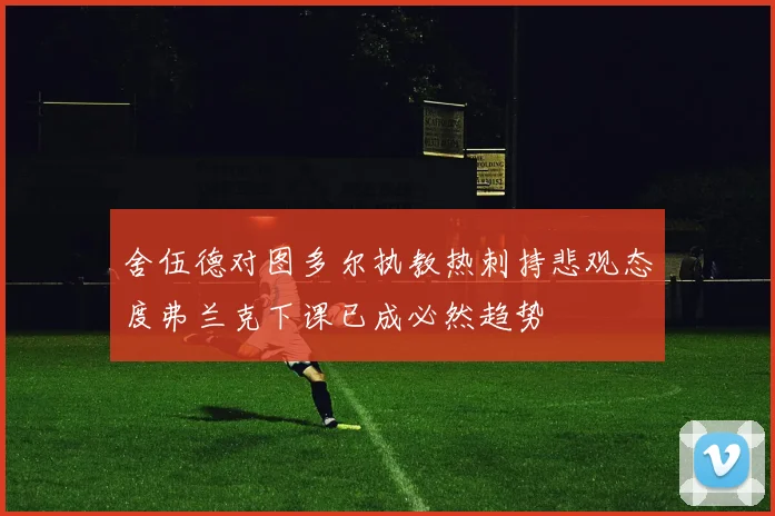 舍伍德对图多尔执教热刺持悲观态度弗兰克下课已成必然趋势